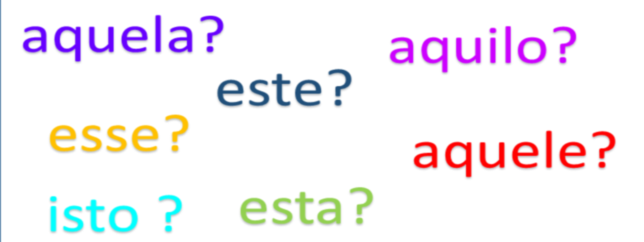 Pronome demonstrativo  Classes de palavras, Pronome relativo