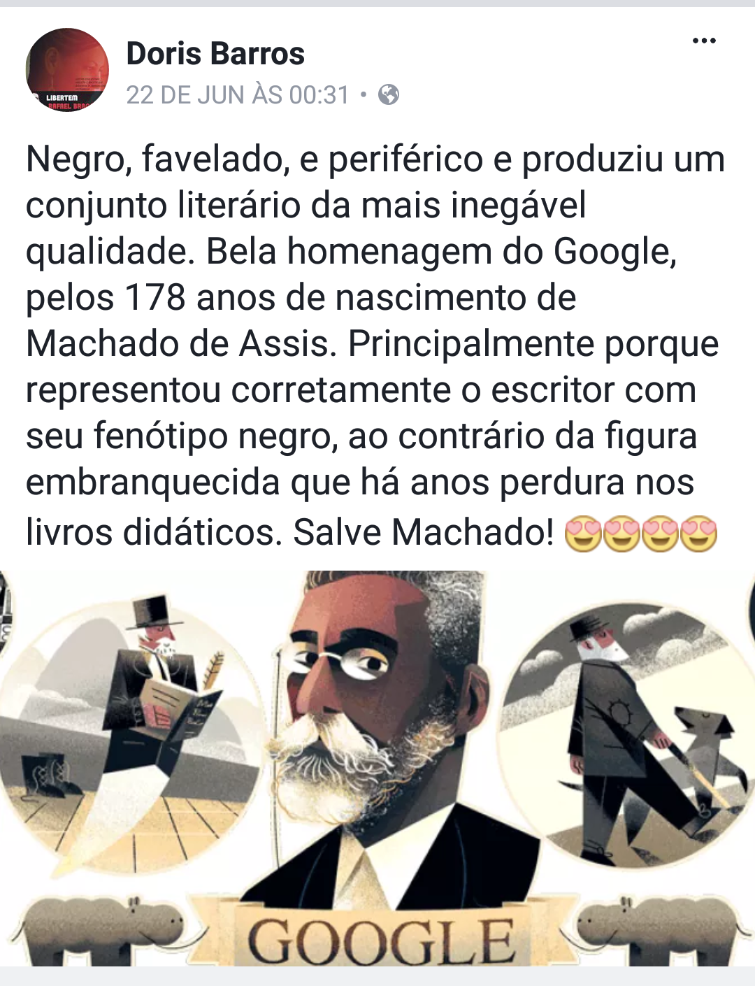 178 anos de Machado de Assis – Conversa de Português