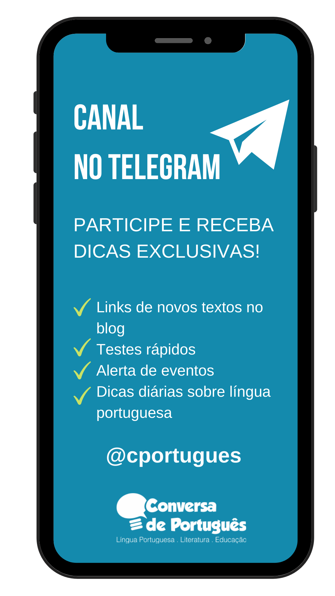 Participe do Telegram